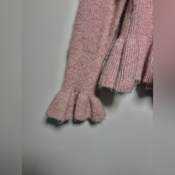 H&M Light Pink Ruffled Sweater - Picture 3 of 7